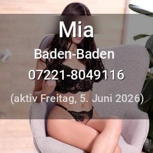 Escort Mia in Baden-Baden