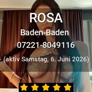 Escort ROSA in Baden-Baden