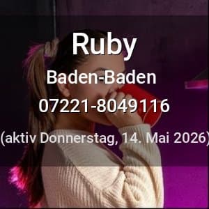 Escort Ruby in Baden-Baden