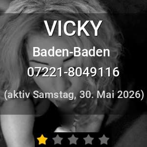 Escort VICKY in Baden-Baden