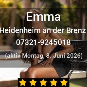 Escort Emma in Heidenheim an der Brenz