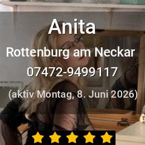 Escort Anita in Rottenburg am Neckar