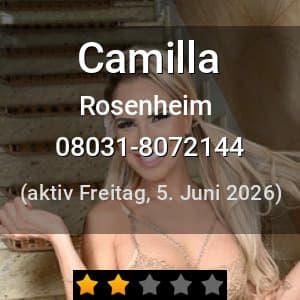 Escort Camilla in Rosenheim