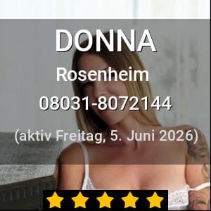 Escort DONNA in Rosenheim