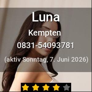 Escort Luna in Kempten