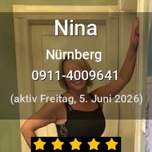 Escort Nina in Nürnberg